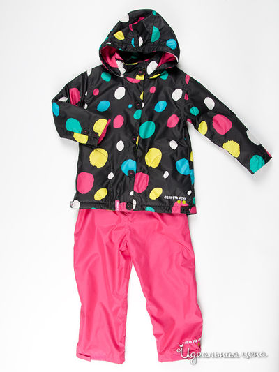 Комплект Deux par Deux, цвет цвет черный / малиновый