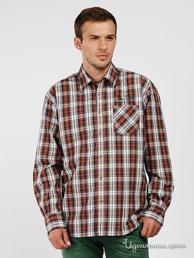 Рубашка Tom Tailor, цвет цвет коричневый