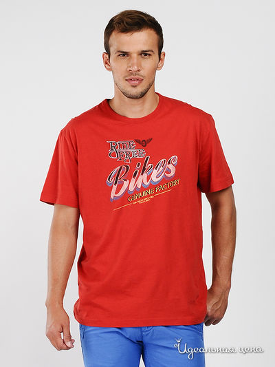 Футболка Tom Tailor, цвет цвет красный