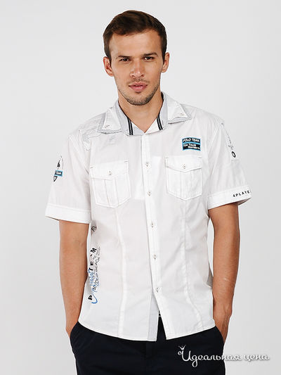 Рубашка Tom Tailor, цвет цвет белый