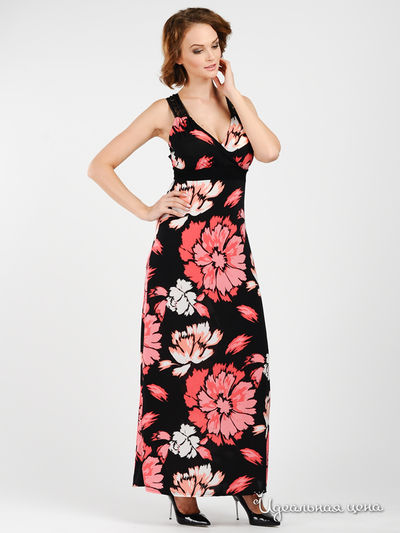 Платье Progress, цвет цвет черный / розовый