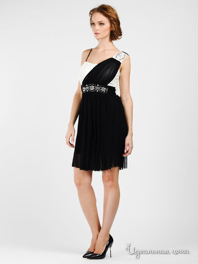 Платье Progress, цвет цвет черный / белый