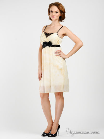 Платье Progress, цвет цвет желтый / молочный