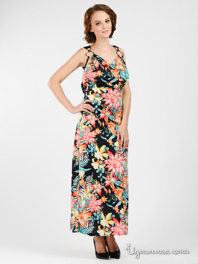 Сарафан Progress, цвет цвет черный / красный