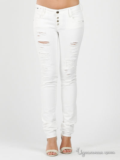 Джинсы GAS, цвет цвет белый