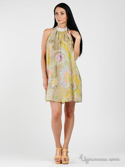 Платье GAS, цвет цвет коричневый