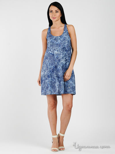 Платье GAS, цвет цвет синий