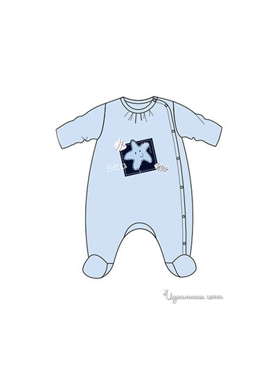 Комбинезон Gemelli Giocoso, цвет цвет светло-розовый