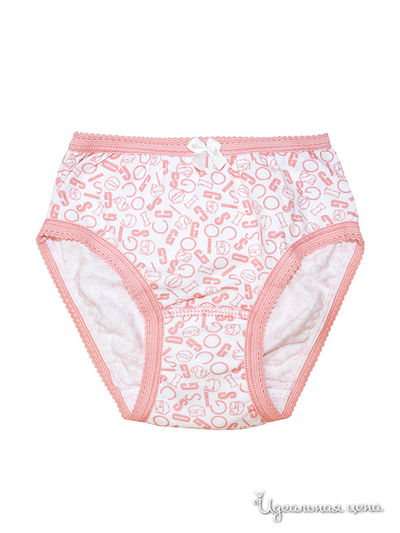 Трусы Giocoso Classico, цвет цвет белый / нежно-коралловый