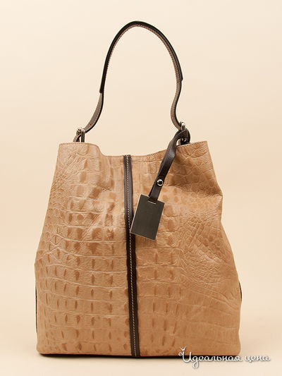 Сумка Puntotres, цвет цвет бежевый