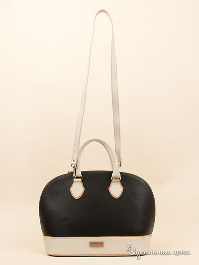 Сумка Puntotres, цвет цвет черный / белый