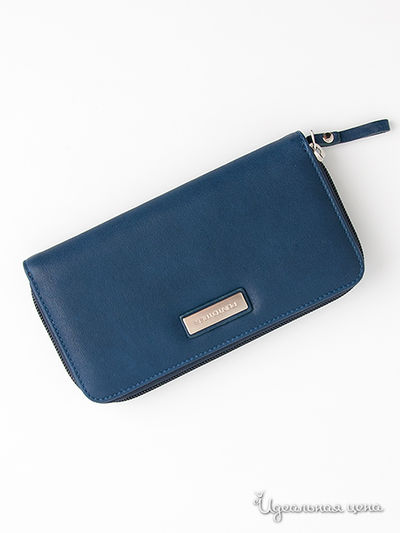 Кошелек Puntotres, цвет цвет синий