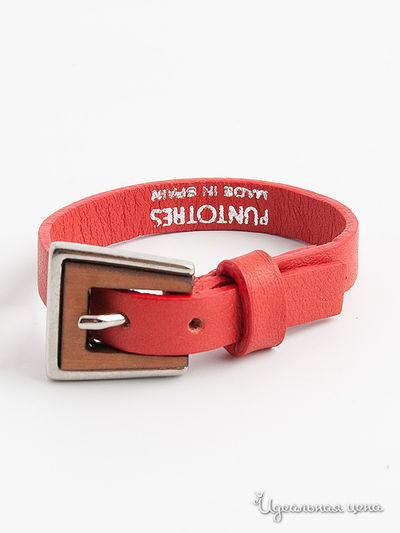 Браслет Puntotres, цвет цвет красный