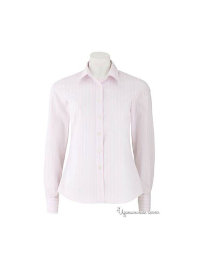 Рубашка Savile Row, цвет цвет розовый-сиреневый / полоска