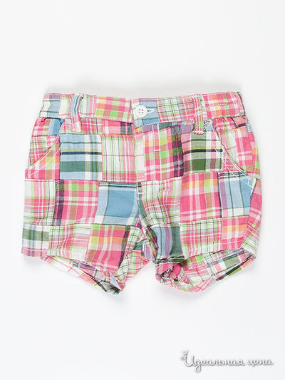 Шорты Benetton Bambini, цвет цвет бежевый