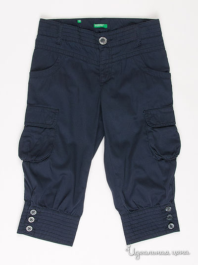 Бриджи Benetton Bambini, цвет цвет синий