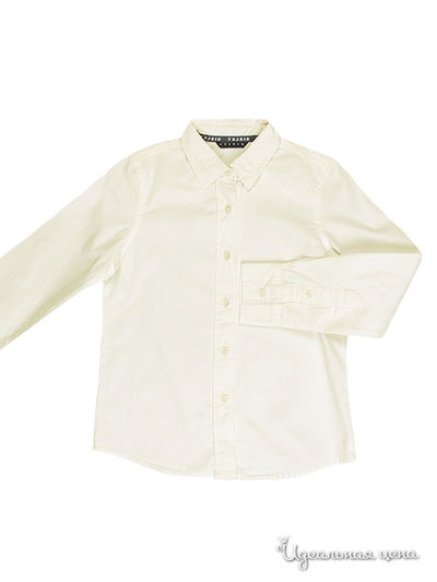 Рубашка Benetton Bambini, цвет цвет белый