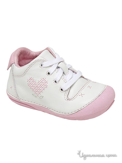 Ботинки Stride Rite, цвет цвет белый / розовый