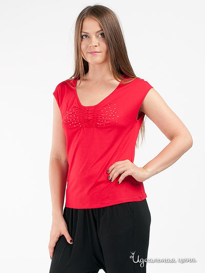 Топ Valeria Lux, цвет цвет красный