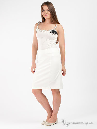 Топ Valeria Lux, цвет цвет молочный