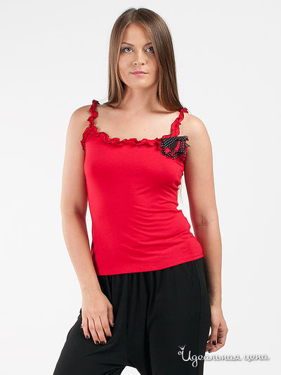 Топ Valeria Lux, цвет цвет красный