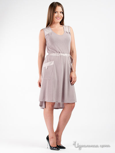 Платье Valeria Lux, цвет цвет бледно-сиреневый