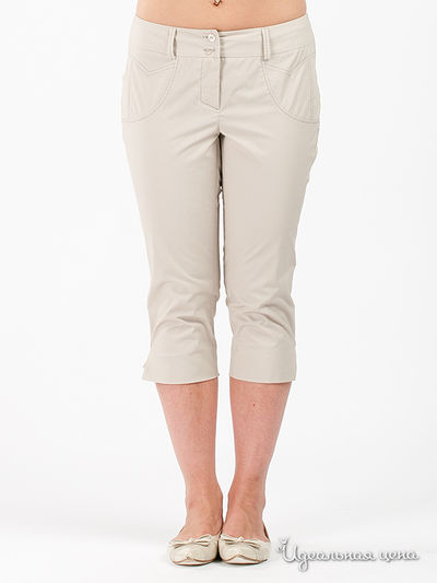 Бриджи Valeria Lux, цвет цвет бежевый