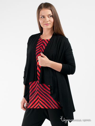 Накидка Valeria Lux, цвет цвет черный