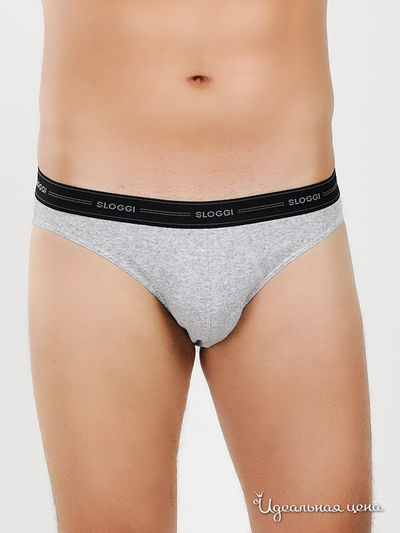 Трусы Sloggi, цвет цвет серый