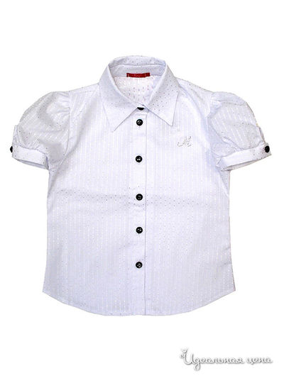 Блуза M&D school story, цвет цвет белый