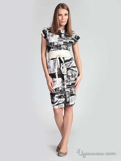 Платье Fleuretta, цвет цвет черный / белый