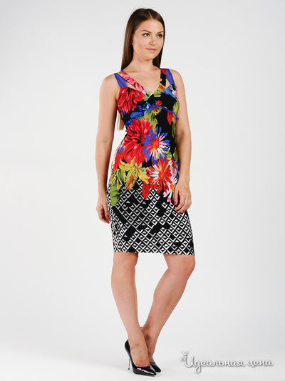 Платье Vito Design, цвет цвет мультиколор