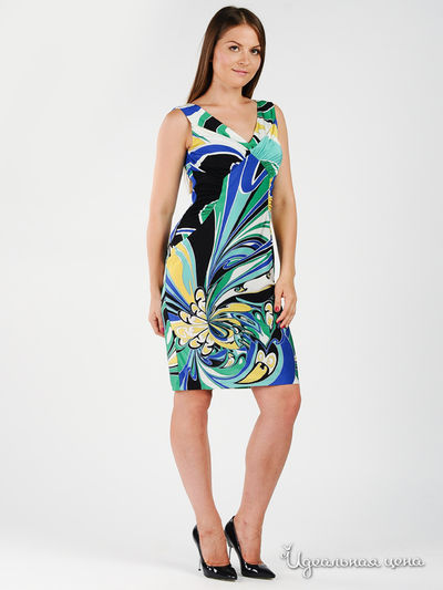 Платье Vito Design, цвет цвет аквамариновый / синий