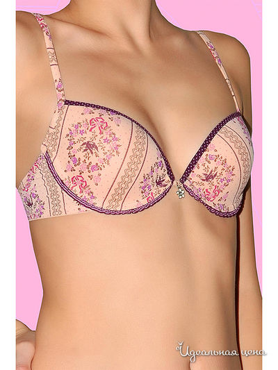 Бюстгальтер 6style, цвет цвет персиковый