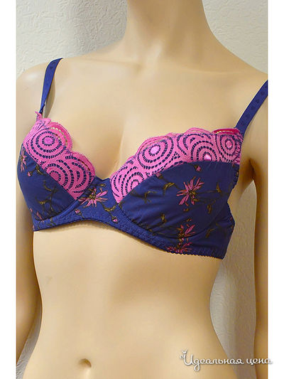 Бюстгальтер 6style, цвет цвет темно-синий