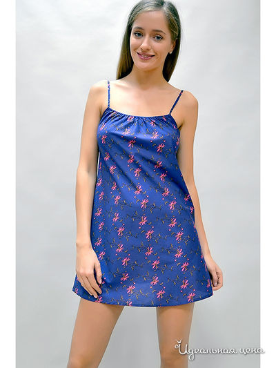 Ночная сорочка 6style, цвет цвет темно-синий