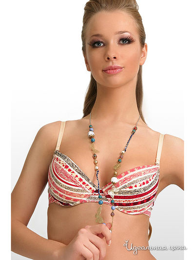 Бюстгальтер 6style, цвет цвет красный