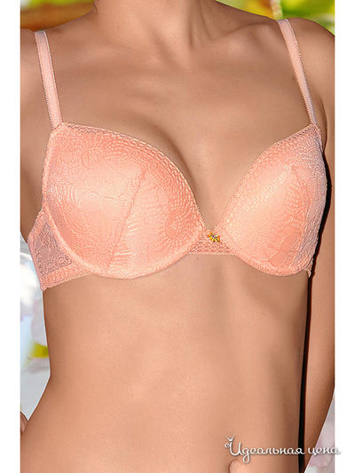 Бюстгальтер 6style, цвет цвет персиковый