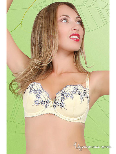 Бюстгальтер 6style, цвет цвет дынный