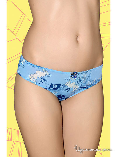 Трусы-стринги 6style, цвет цвет голубой