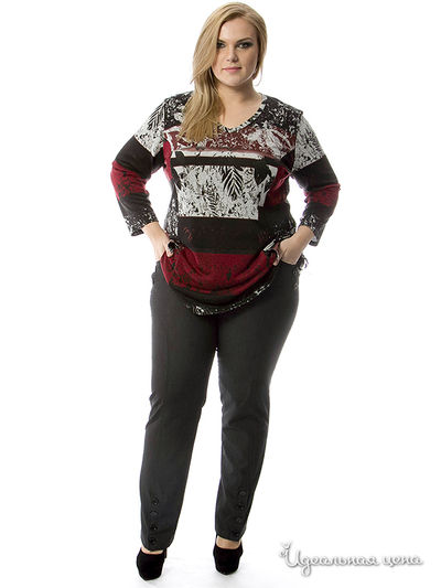 Брюки SVESTA, цвет цвет светло-черный