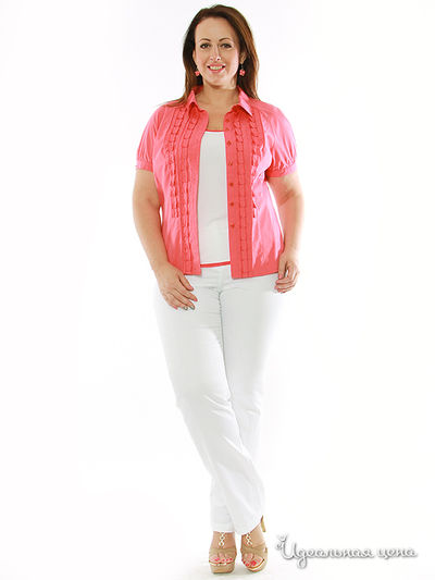 Блуза SVESTA, цвет цвет коралловый