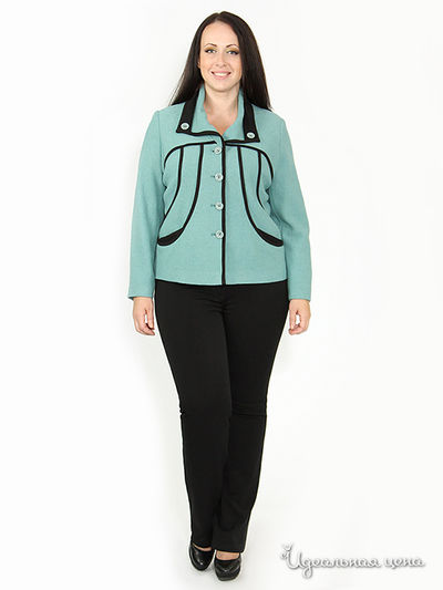 Куртка SVESTA, цвет цвет бирюзовый / черный