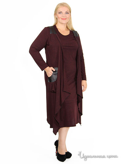Платье SVESTA, цвет цвет бордовый