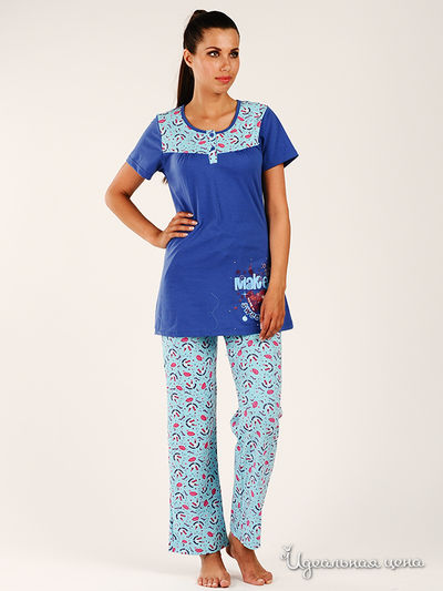 Комплект Pinky Style, цвет цвет синий / голубой