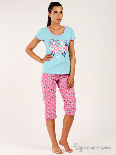 Комплект Pinky Style, цвет цвет голубой