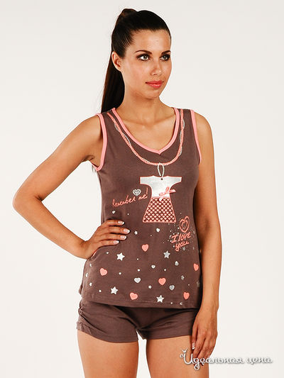 Комплект Pinky Style, цвет цвет коричневый