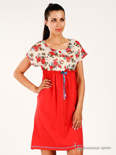 Платье Pinky Style, цвет цвет красный