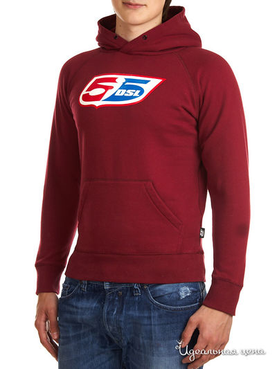 Свитшот Diesel, цвет цвет бордовый