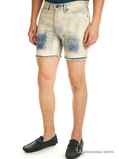 Шорты Diesel, цвет цвет молочный / голубой